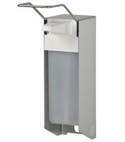 Zeepdispenser ingoman lange beugel 1000ml zilver