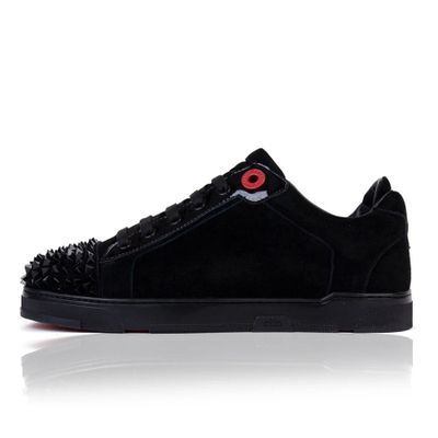 Royaums Luisa Triangle Suede Black | Maat 41 | zwart | Unisex | sneakers