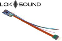 ESU 58816 LokSound 5 micro DCC/MM/SX/M4 "blank decoder", 6-pin NEM651, with Speaker 11x15mm, gauge: N, TT, H0 - thumbnail