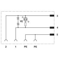 Phoenix Contact SAC-3P-MR/A-1L-Z SCO 1458538 Inhoud: 1 stuk(s) - thumbnail