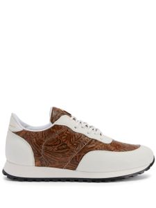 Giuseppe Zanotti baskets Jimi Running en cuir - Blanc