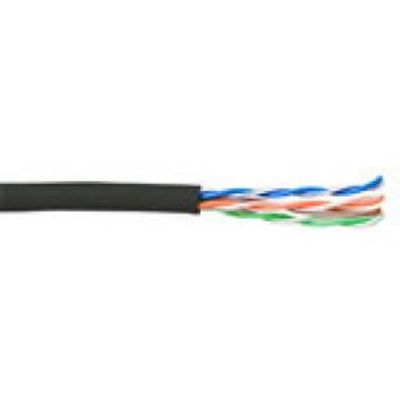 ACT CAT5E U/UTP soepel patch zwart 100 m