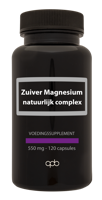 APB Holland Vitaminen en Mineralen Zuiver Magnesium Complex 120Capsules
