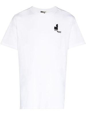 MARANT t-shirt Zafferh à logo imprimé - Blanc