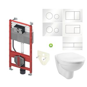 TECE Profil Toiletset set01 BWS Basic Smart met TECE Drukplaat