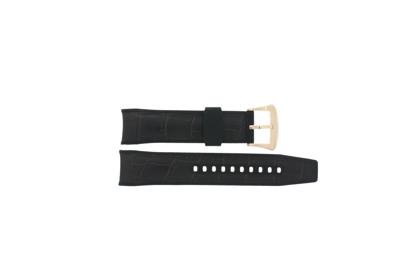 Horlogeband Seiko SSA374J1 / 4R71-00A0 / R037012P0 Leder/Kunststof Bruin 22mm