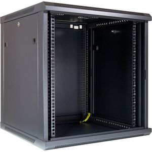 Inter-Tech SMA-6612 rack 12U Wandrek Zwart