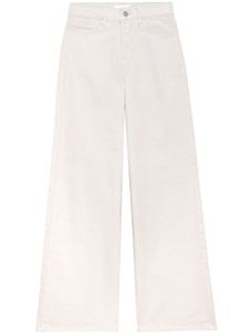 FRAME pantalon palazzo Le Slim - Blanc