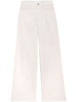 FRAME Le Slim palazzo trousers - Blanc - thumbnail