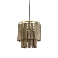 Light & Living - Hanglamp GULARO - Ø45x43cm - Bruin