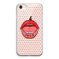 Yolo Denise: iPhone 8 Transparant Hoesje