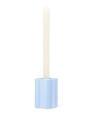 HEMA Kandelaar M Keramiek Golf Blauw (blauw)