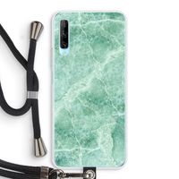 Groen marmer: Huawei P Smart Pro Transparant Hoesje met koord