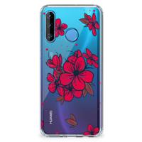 Huawei P30 Lite Case Blossom Red