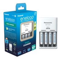 Panasonic Eneloop Lader CC51 + 4x AAA 800mAh
