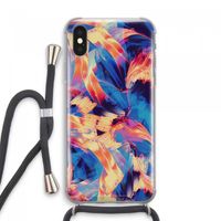 Tuesday Night: iPhone XS Max Transparant Hoesje met koord