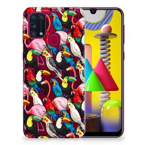 Samsung Galaxy M31 TPU Hoesje Birds