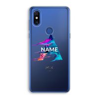 Abstract Spectrum: Xiaomi Mi Mix 3 Transparant Hoesje