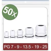 Quadrios 24CA413 Wartel Polyamide Wit 50 stuk(s)