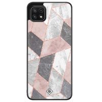 Samsung Galaxy A22 5G hoesje - Stone grid