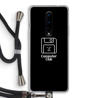 Hello: OnePlus 8 Transparant Hoesje met koord