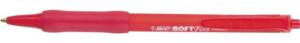 Bic Soft Feel balpen rood medium