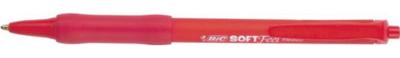 Bic Soft Feel balpen rood medium