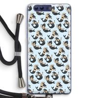 Zeemeermin: Honor 9 Transparant Hoesje met koord Zeemeermin: Honor 9 Transparant Hoesje met koord