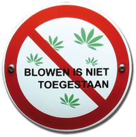 Emaille bord Blowen Emaille bord Blowen