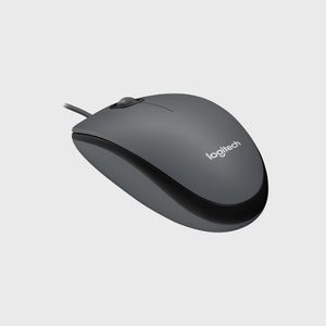 Logitech M100 Muis Kabelgebonden Optisch Zwart 3 Toetsen 1000 dpi