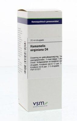 VSM Hamamelis virginiana D4 (20 ml)