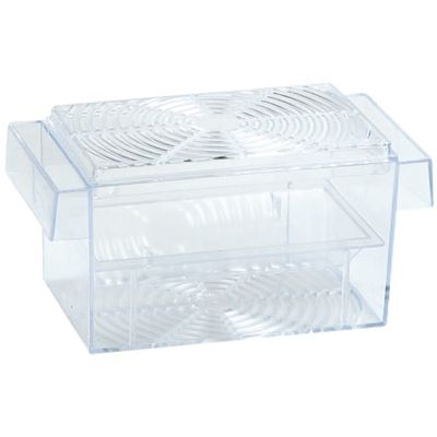 Aquarium Guppy Broedbakje Wanda - S 16 x 8 x 8 cm Flamingo Wit