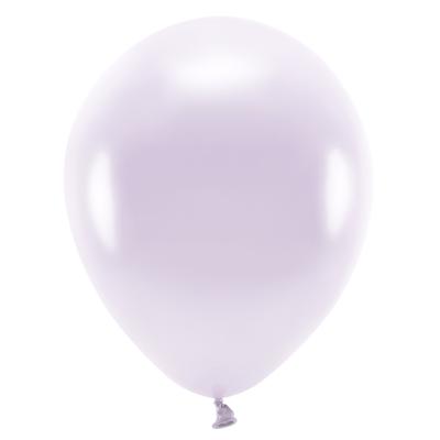 Party ballonnen - biologisch afbreekbaar - 100x - lila - milieuvriendelijke feestversiering