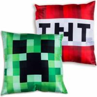Minecraft Creeper TNT Pillow