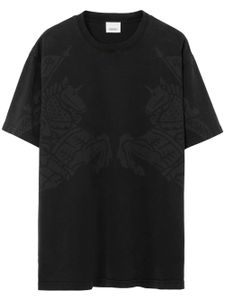 Burberry t-shirt Equestrian Knight - Noir