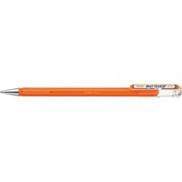 Gelschrijver pentel k110 mattehop m oranje