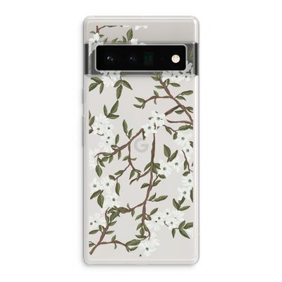 Blossoming spring: Google Pixel 6 Pro Transparant Hoesje