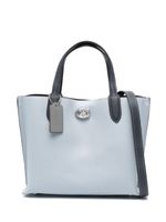 Coach sac cabas Willow en cuir - Bleu