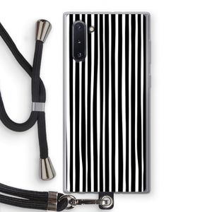 Stripes: Samsung Galaxy Note 10 Transparant Hoesje met koord