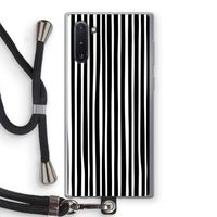 Stripes: Samsung Galaxy Note 10 Transparant Hoesje met koord