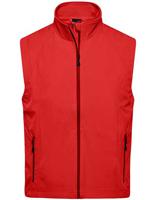 James & Nicholson JN1022 Men´s Softshell Vest - /Red - 3XL - thumbnail