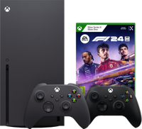 Xbox Series X + F1 24 + Tweede Controller Zwart