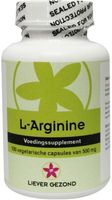 Liever Gezond L-Arginine 500mg (100 caps)