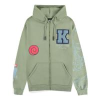 Naruto Zipper Hoodie Kakashi Size L