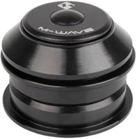 M-Wave balhoofdstel zs44/44 c 8-delig zwart/zilver