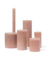 HEMA Rustieke kaarsen bruin (bruin) HEMA Rustieke kaarsen bruin (bruin)