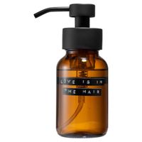 Wellmark Shampoo bruin glas zwarte pomp 250ml LOVE IS IN THE HAIR 8720254397344 - thumbnail