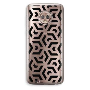 Crazy pattern: Motorola Moto G6 Transparant Hoesje