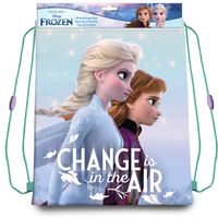 Disney Frozen 2 sport gymtas / rugzak voor kinderen - 40 x 30 cm - Gymtasje - zwemtasje - thumbnail