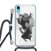 House: iPhone XR Transparant Hoesje met koord